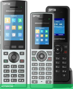 Радиотелефон DECT Grandstream DP722 серебристый