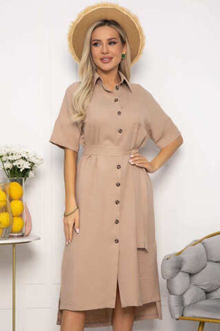 Платье Фруктовый коктейль (бежевое) П13656-18М LT Collection