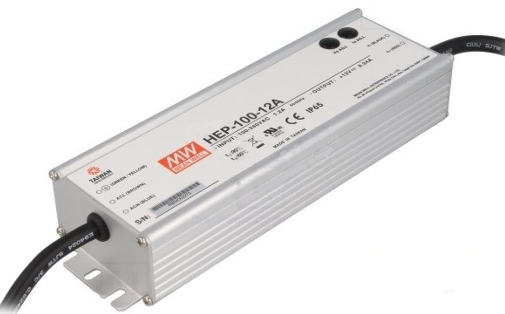 Преобразователь AC-DC сетевой Mean Well HEP-100-12A