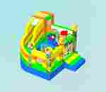 Детский надувной батут "Попугайчики", размер 3,5*3*2,7 м