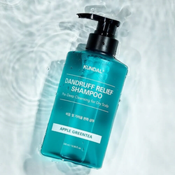 Kundal Dandruff Relief Shampoo Apple Green Tea 500ml