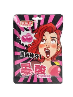 Кислые леденцы Персик 22г * 20 штук