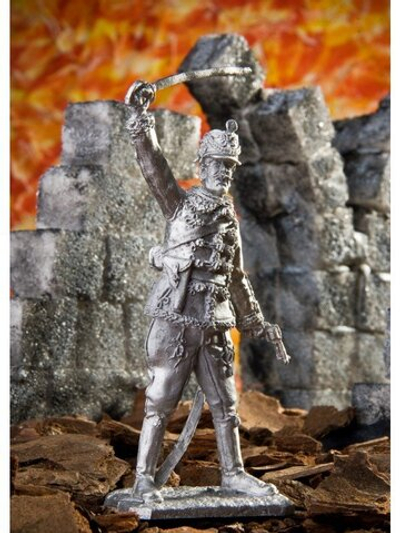 Оловянный солдатик Обер-лейтенант австро-венгерский 1914 г.