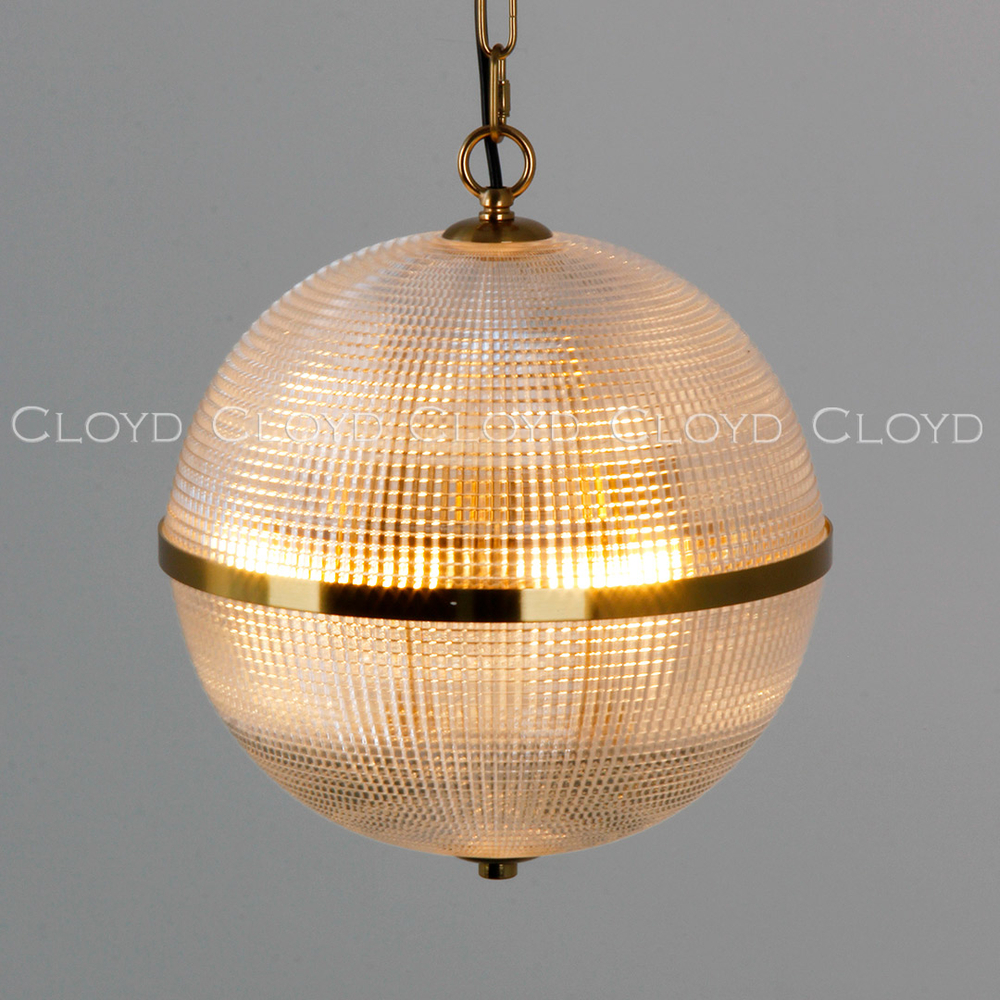 Подвесной светильник Cloyd BEHAIM P3 / Ø30 см - латунь (арт.11693)