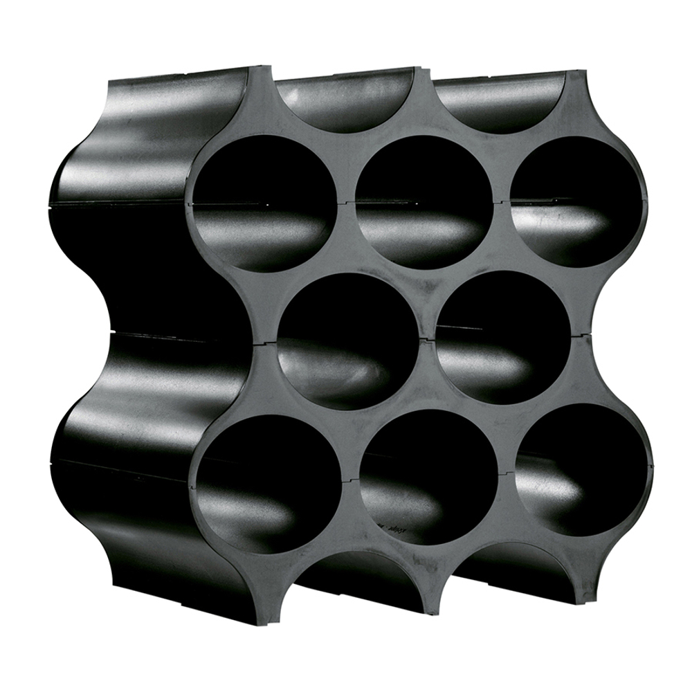 Подставка для бутылок Set-Up Organic черная