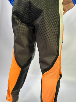 Мотоштаны Troy Lee Designs GP Pro Air Pant Bands Gray/Neo Orange-M