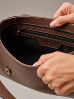 Кожаная сумка Nova DBR 31391 коричневый какао