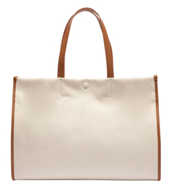 Спортивная сумка Lacoste Unisex Large Heritage Canvas Tote - natural