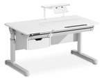 Стол с электроприводом Mealux Electro 730 WG + полка BD-S50 White (арт. BD-730 WG + BD-S50 White)