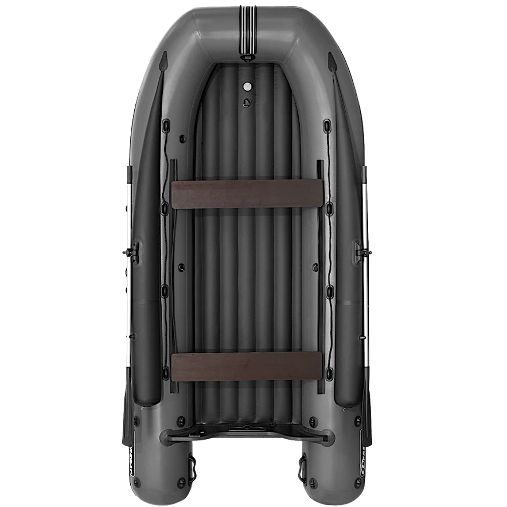 Лодка ПВХ Фрегат 350Air F НДНД Лик-Трос с Фальшбортом Серая
