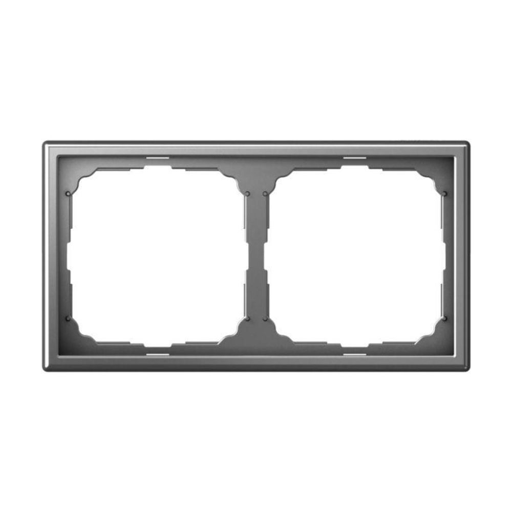 Рамка 2-м ArtGallery универс. сталь SE GAL000902