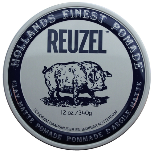 Reuzel Clay Matte Pomade - Матовая помада для укладки волос 340 гр