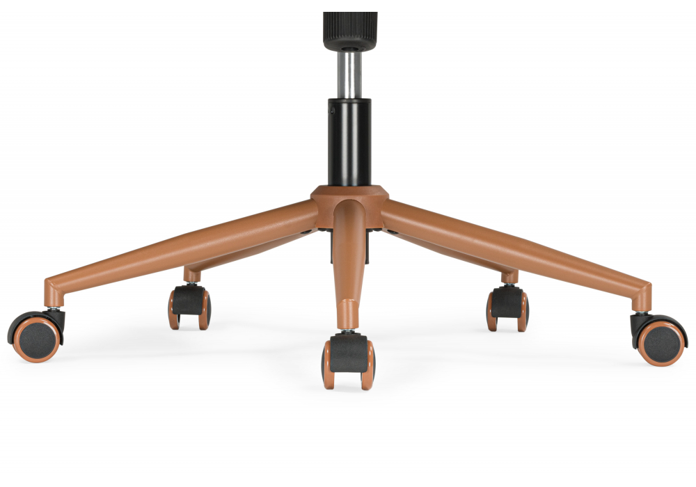 Офисное кресло Woodville Modena экокожа оранжевый