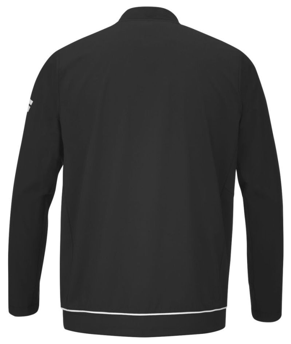 Детская теннисная куртка Babolat Play Jacket Junior - black/black