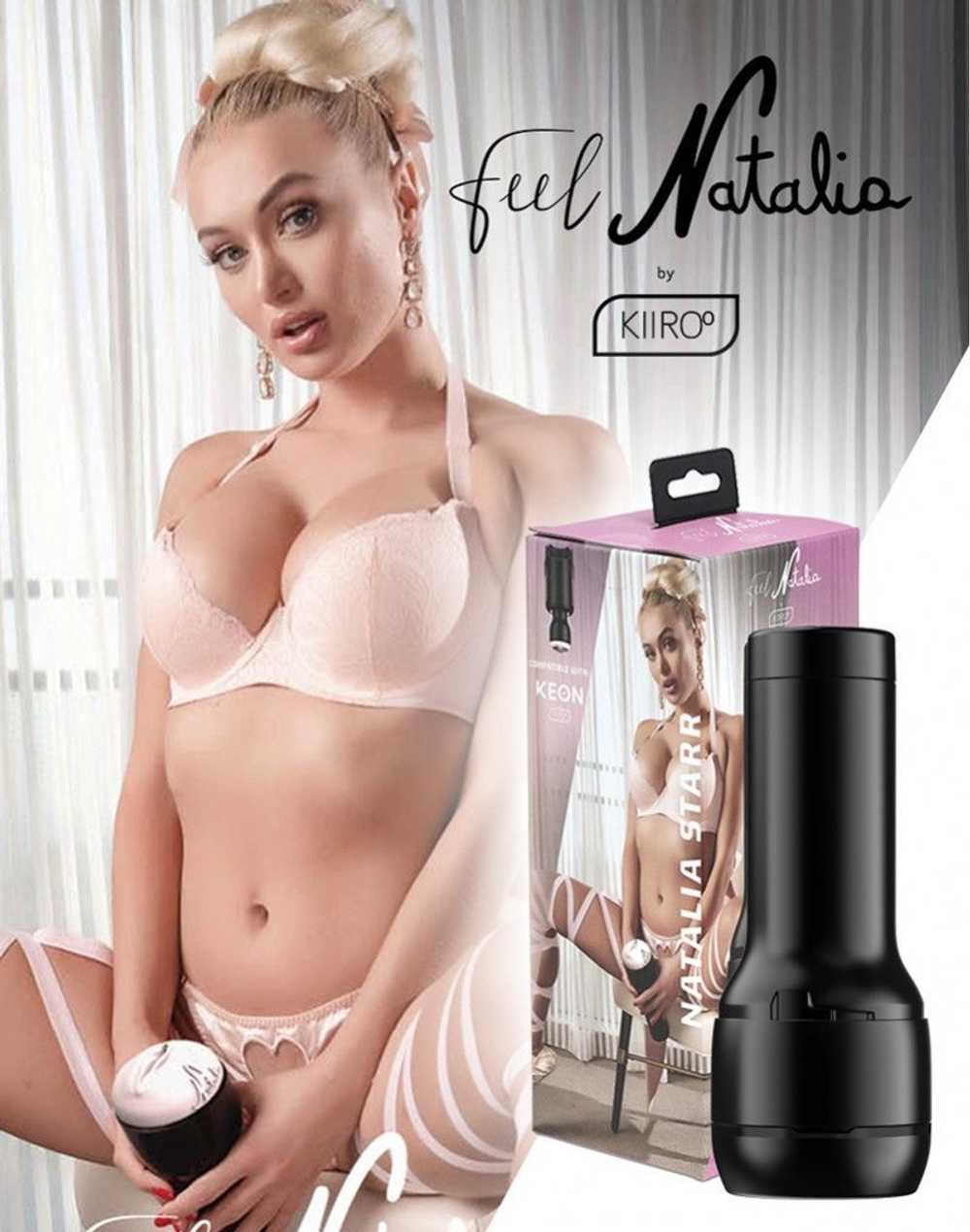 Телесный мастурбатор FeelStar Stroker Natalia Starr