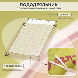 Комплект постельного белья 100% хлопок