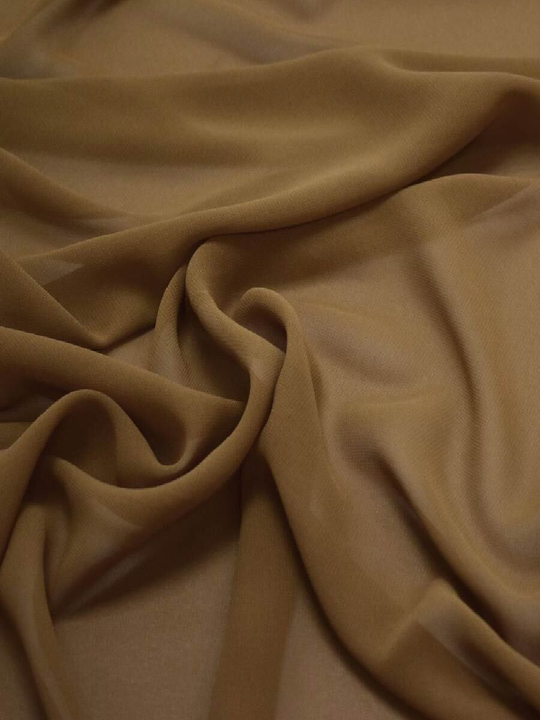 Мультишифон коричневый С17