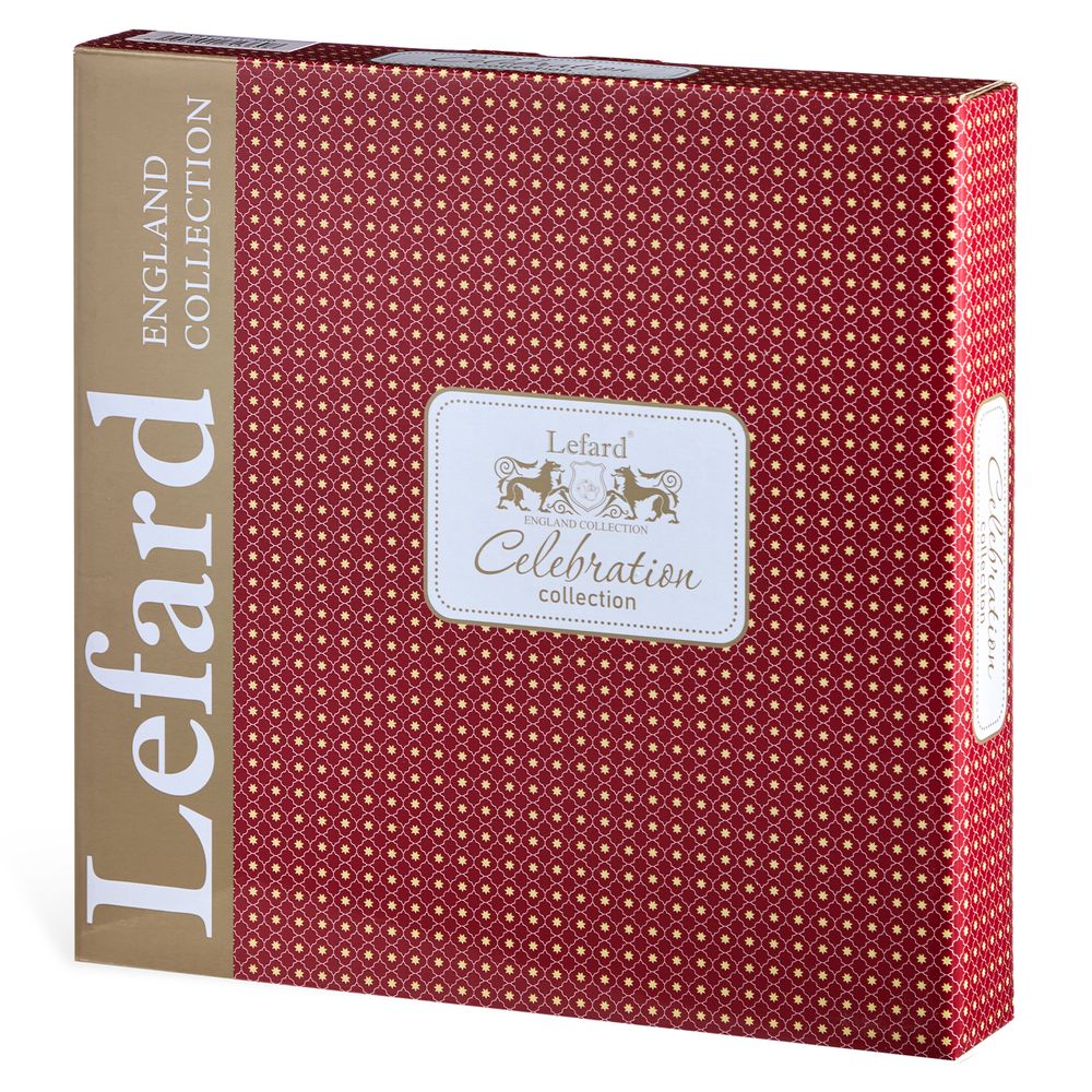 НАБОР ТАРЕЛОК ЗАКУСОЧНЫХ LEFARD "CELEBRATION" 2 ШТ. 20 СМ (КОР=16НАБ.)