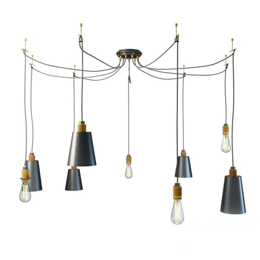 Pendant design lamp Hooked 9.0 by Buster + Punch