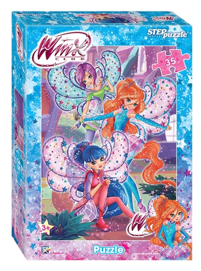 Пазл 35эл. "Winx" 91176 (Степ пазл)