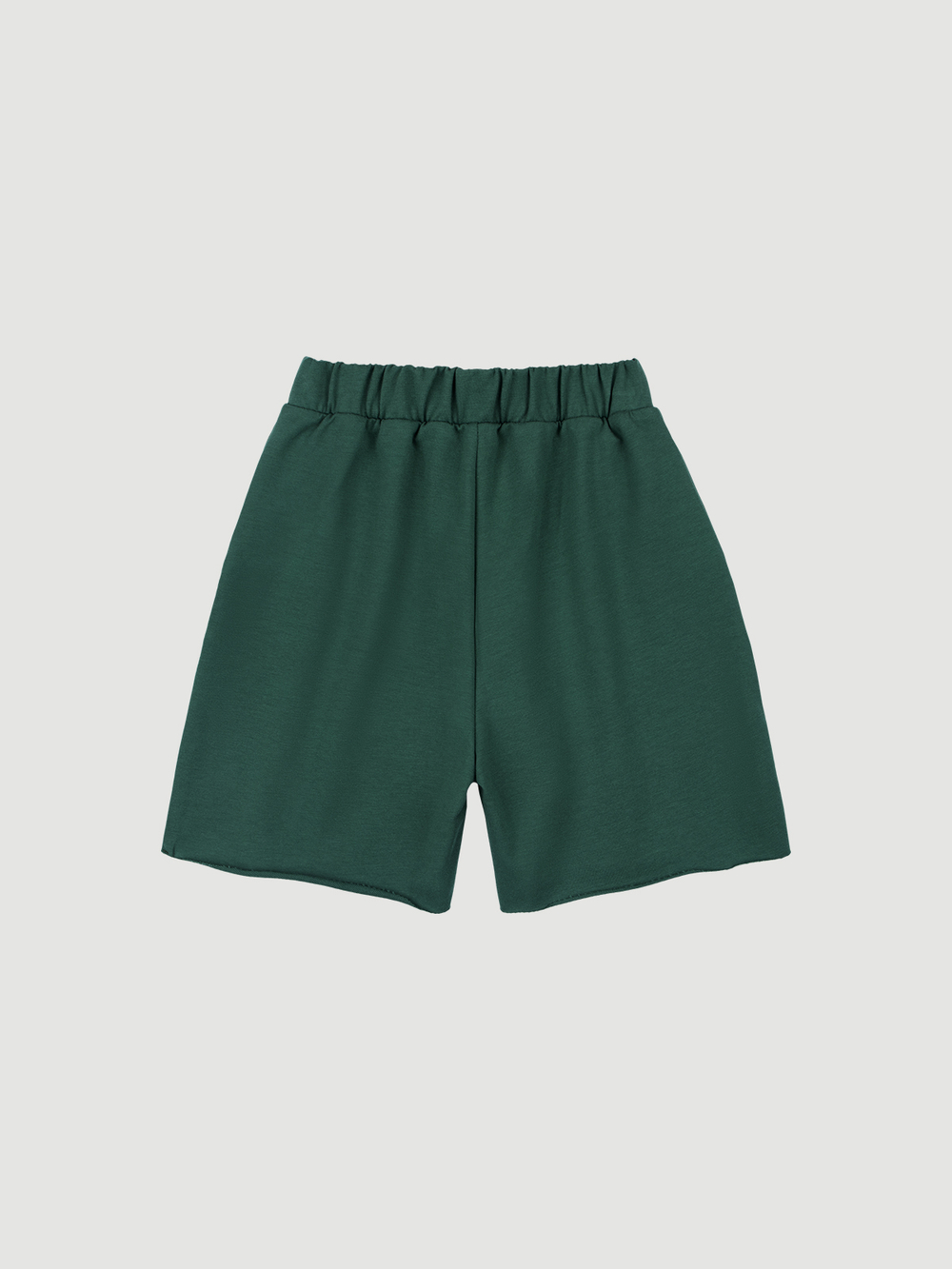 Шорты удлинённые Mjölk Тёмно-зелёный