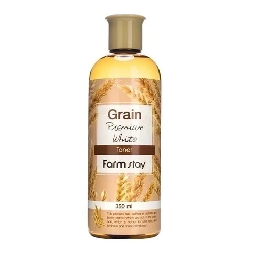 Питательный тонер с экстрактом пшеничных отрубей FarmStay Grain Premium White Toner