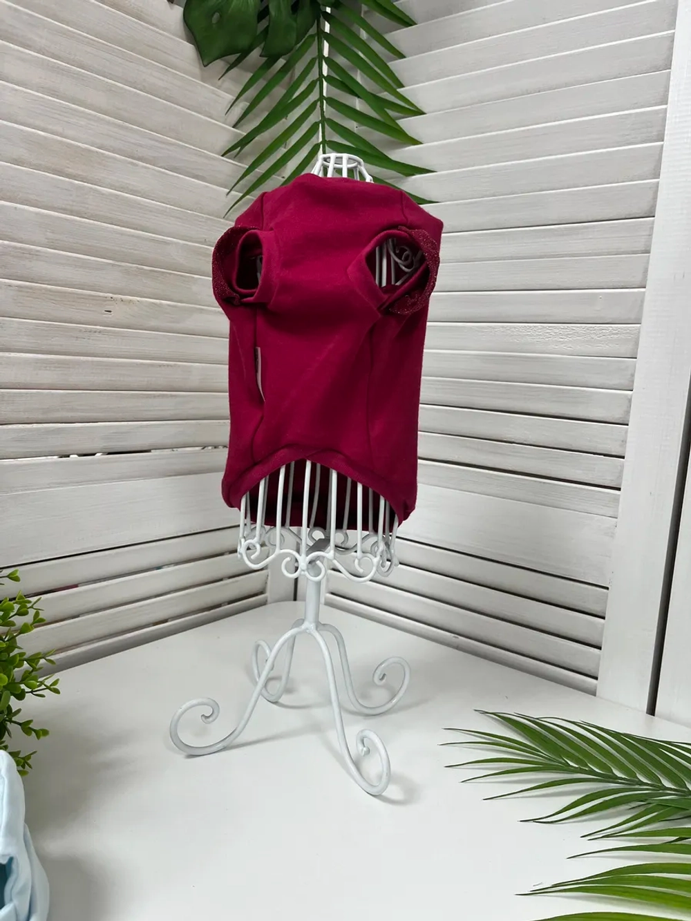 Трикотажная футболка для собак и кошек с рукавом