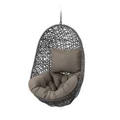 Подвесное кресло Florina темно-серое