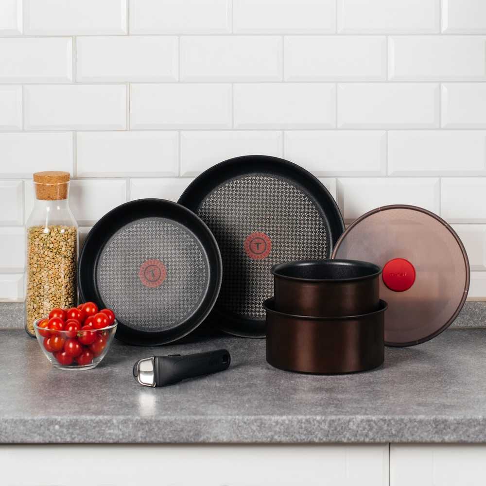 Набор посуды Tefal Ingenio Chef 6 предмета 16/18/22/28см L6559902