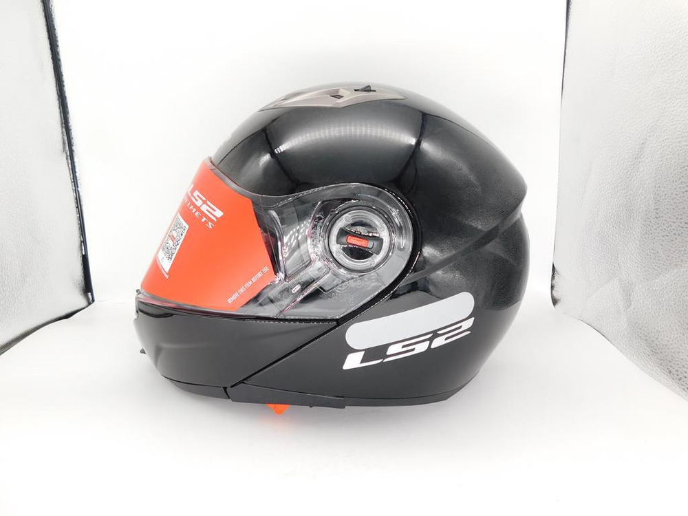Шлем модуляр LS2 FF370 Чёрный глянец XL