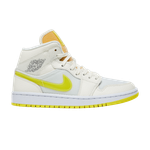 Кроссовки Jordan Air Jordan 1 Mid Se "Voltage Yellow" (Женская размерная сетка)