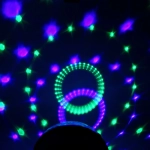 Диско-шар светодиодный «Каледоскоп», LED (красный, зеленый, синий), USB+mp3+пульт+bluetooth (220V)