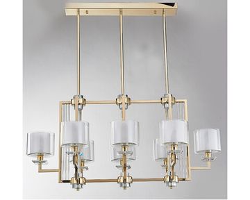 Подвесная люстра 10*E14 4408/S gold золото ALEXANDRA Newport