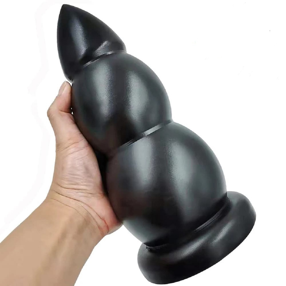 Анальная втулка большая Raketa Max черная 26 см