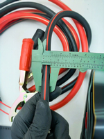 Автомобильные пусковые провода медные 1500А / Провода для прикуривания 1500А морозостойкие