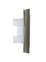 BRITE Рамка 1-местная IP44 РУ-1-БрШ-44 шампань IEK