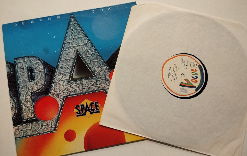 Винтажная виниловая пластинка LP Space Deeper Zone (Germany 1980)