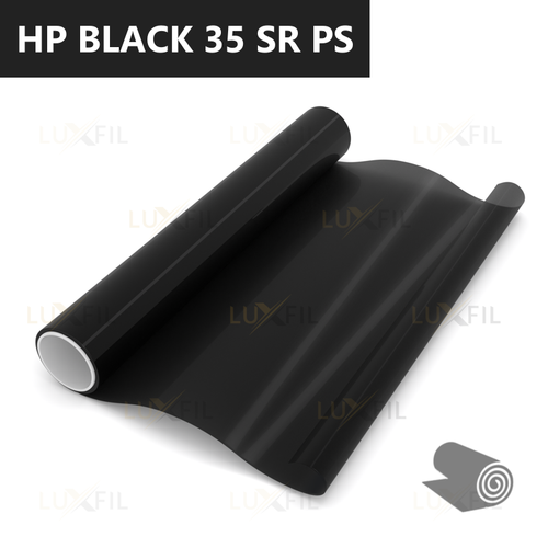 Пленка тонировочная металлизированная HP BLACK 35 SR PS LUXFIL, рулон (размер 1,524x30м.)