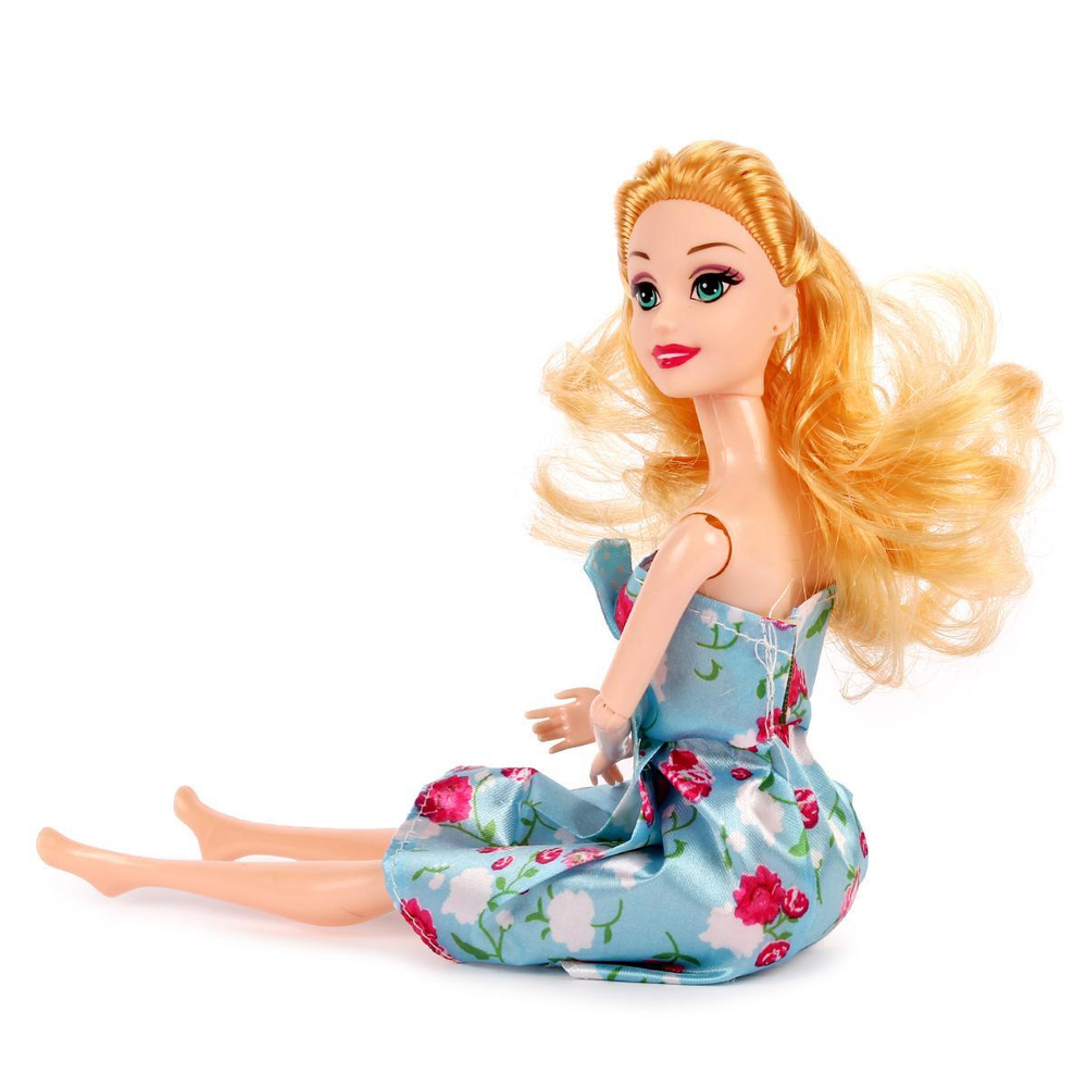 Кукла тип Модель на шарнирах с аксесс. 32см, коробка 2123B