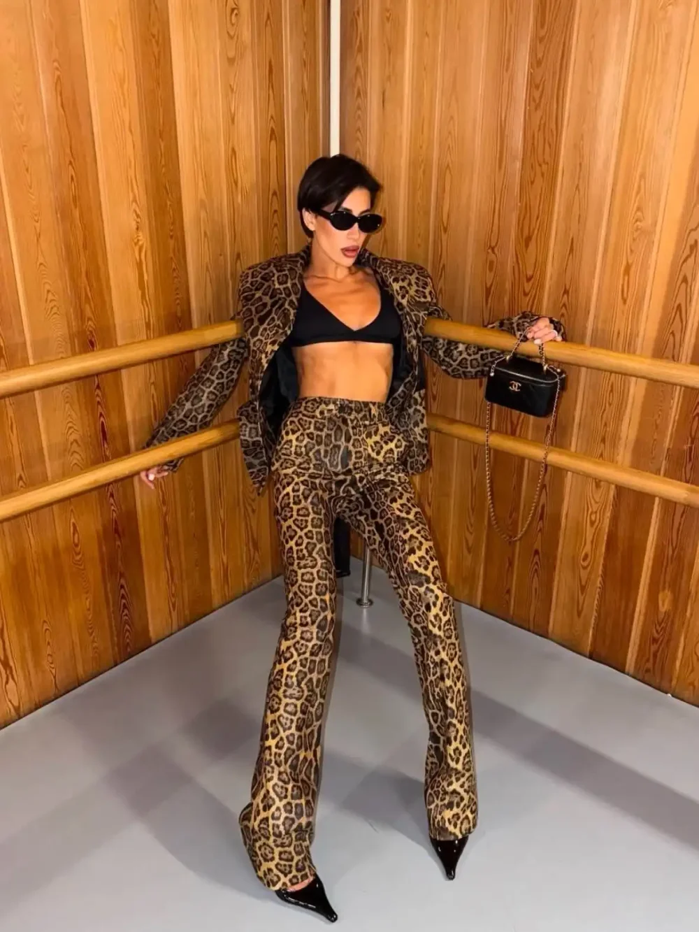 Брюки Лео, Коричневый