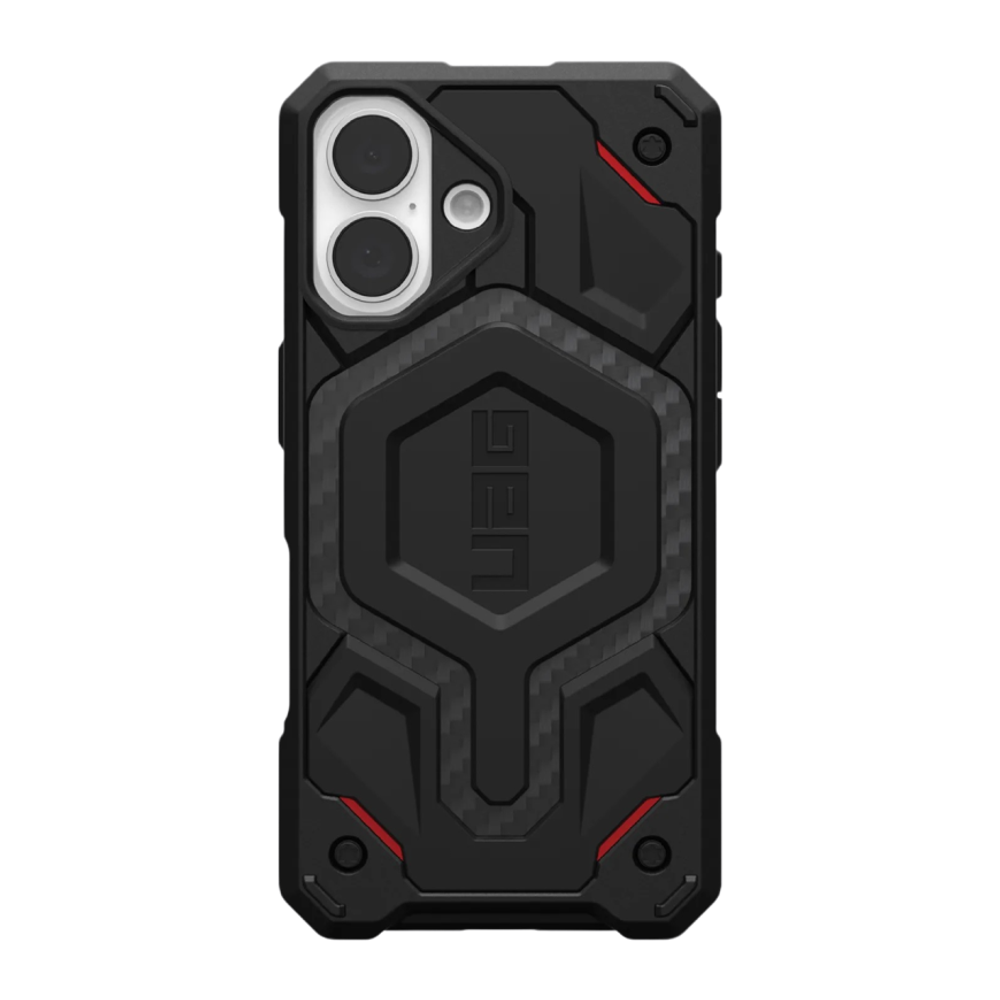 Защитный чехол MagSafe UAG Monarch Pro Kevlar для iPhone 16 Композитный гибридный чехол с очень высоким уровнем защиты при падении и вырезом для Контроллера камеры
