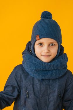 Шапка весенняя/осенняя вязаная КОДИ (Гроза)