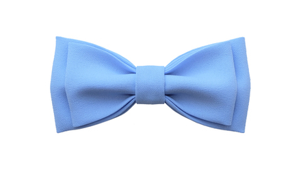 Однотонный галстук - бабочка (голубой)