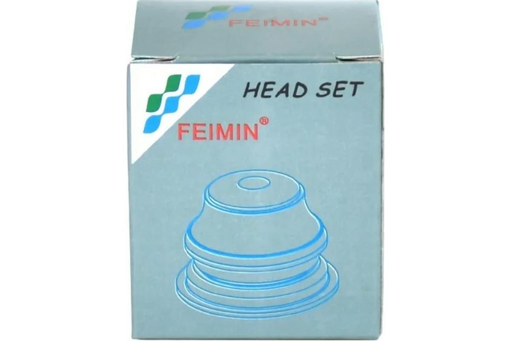 Рулевая колонка FEIMIN FP-H869 1-1/8&quot;28.6/41.8-52/39.8, промподшипник, черная, MFH-3, упаковка