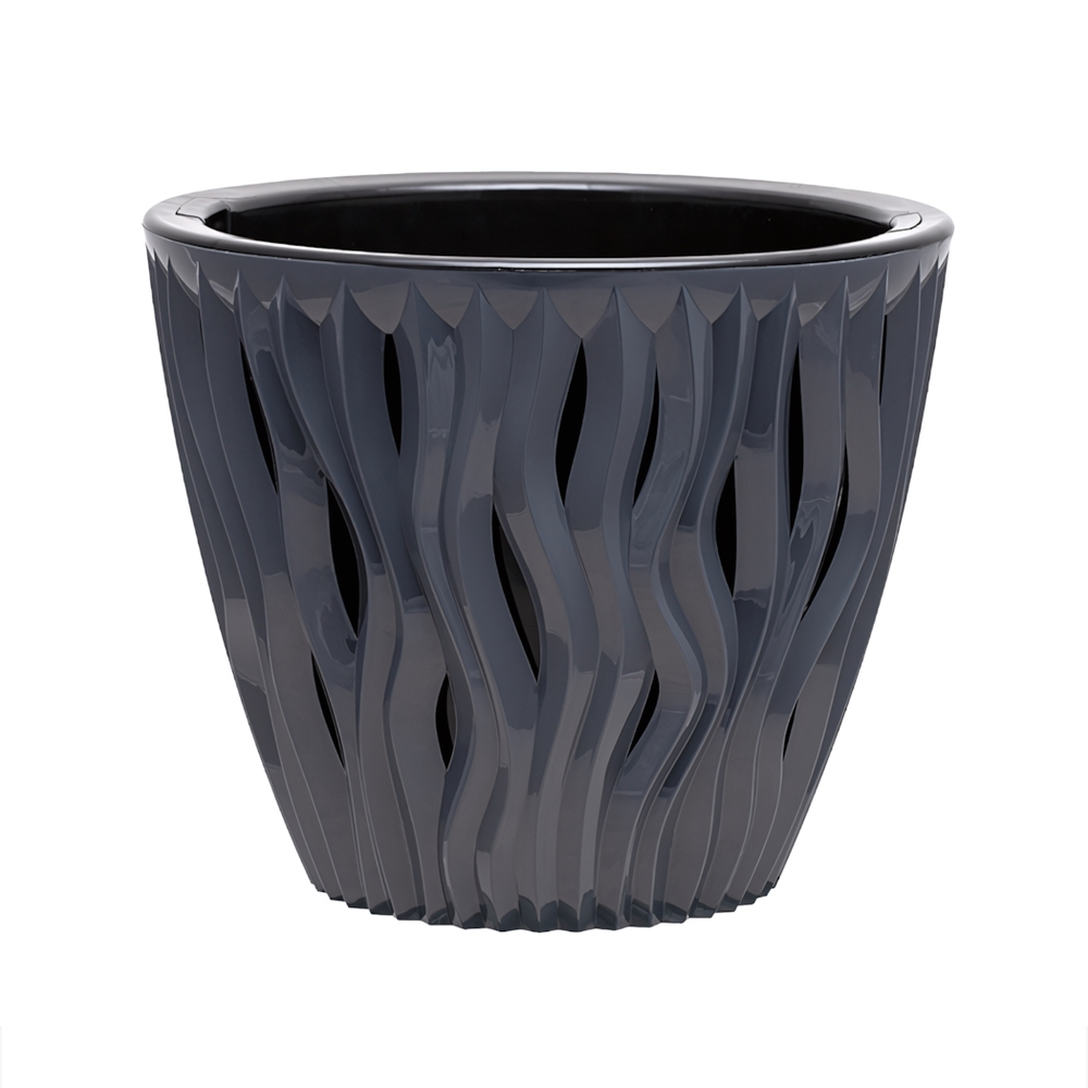 Кашпо "Вдохновение" (7,5л.) Цв. Антрацит