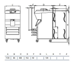 Батч-фризер для мороженого STAF59 BFE400 W