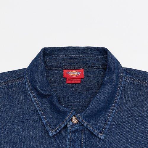 Рубашка мужская Dickies Lightweight Denim Shirt артикул:DK0A88GY0DD1 - купить в магазине Дайс