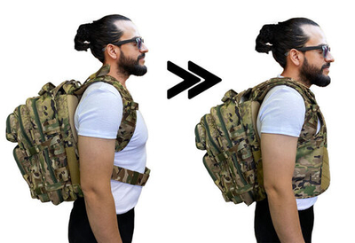 Бронированный тактический рюкзак (БР1)