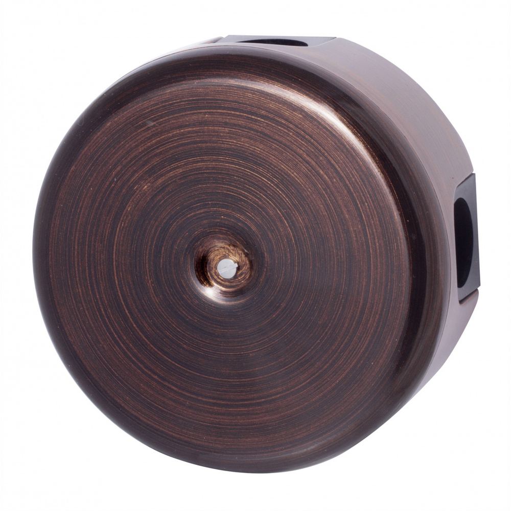 Распределительная коробка 110 мм, пластик, цвет Медный Век (4 кабельных ввода в комплекте) B1-522-16-K