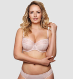 Бюстгальтер-балконет с кружевом (Размер: 90C) (Цвет: черный)